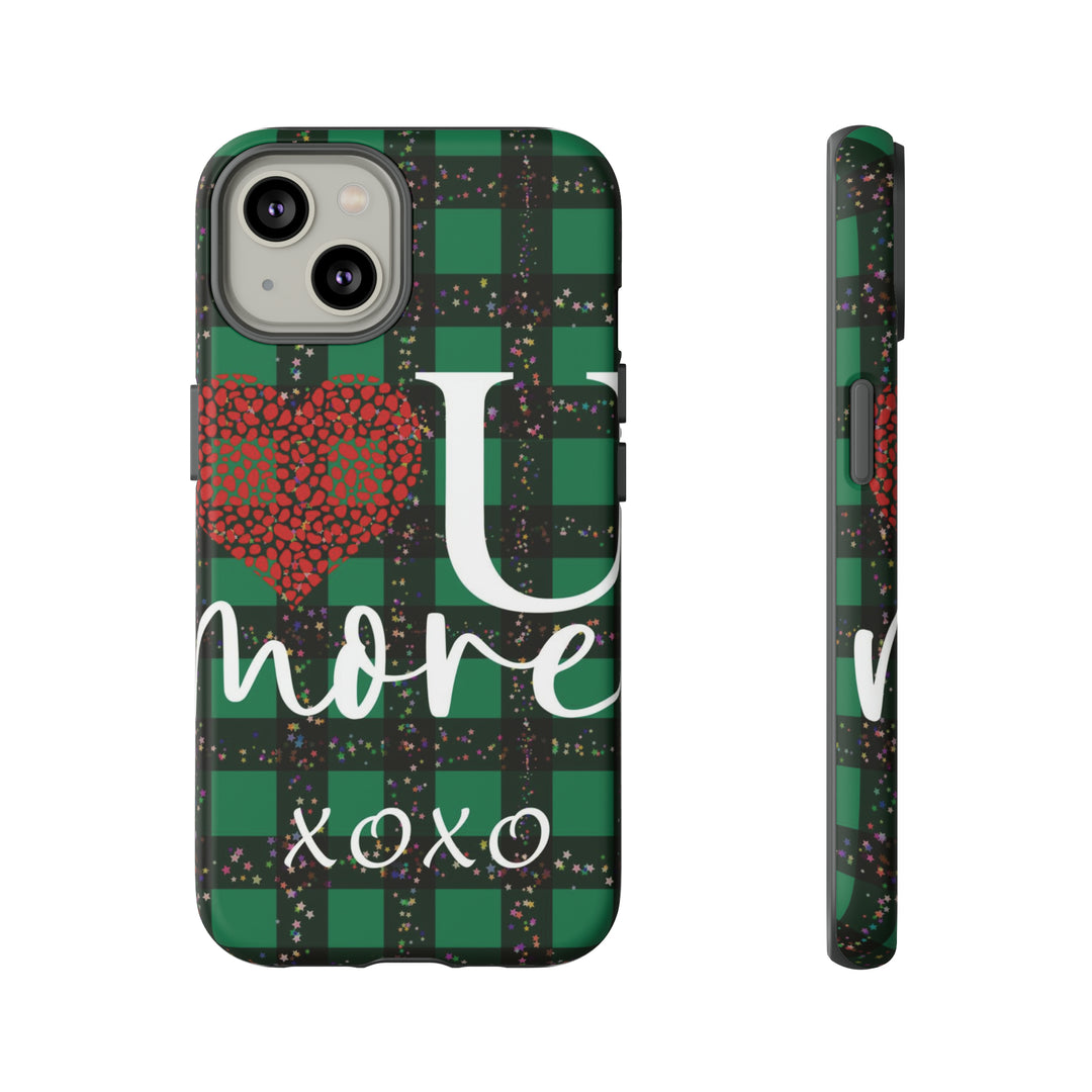 Cute IPhone Case | iPhone 15 Case | iPhone 15 Pro Max Case, Iphone 14 Case, Iphone 14 Pro Max Case IPhone Case for Art Lovers, Love You Green - Studio40ParkLane