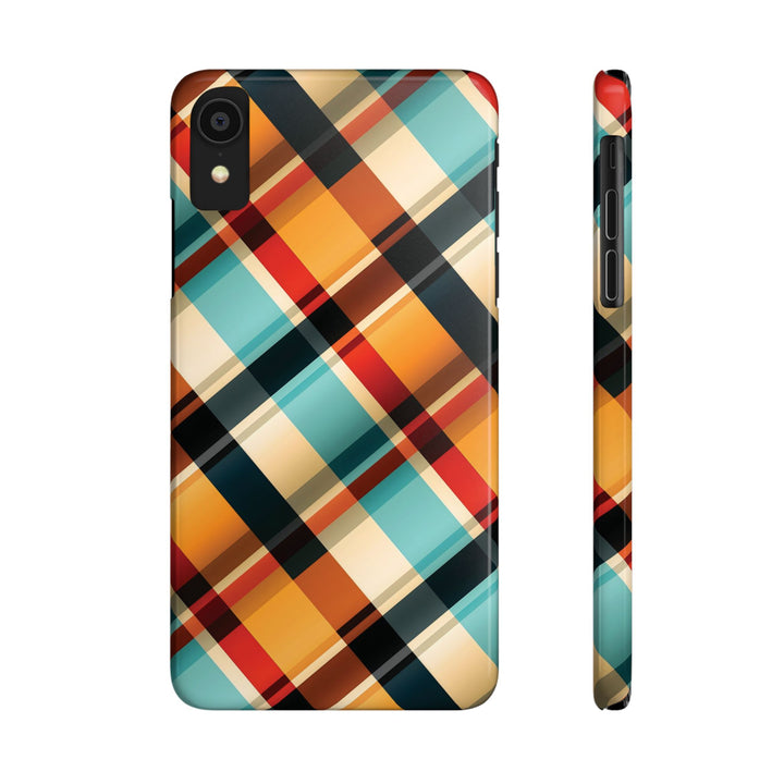 Slim Checkered Plaid Gift for Her Cute Phone Cases for Iphone 16 Pro Max | iPhone 15 Case | iPhone 15 Pro Max Case, Iphone 14, 13, 12, 11, 10, 8, 7 - Studio40ParkLane