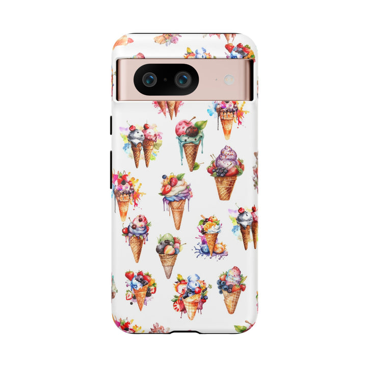 Impact Resistant, Summer Icecream, Cute Phone Cases for Samsung S24, S23, S22, S21, IPhone 15 pro, Iphone 14 pro, Iphone 13 IPhone 12, Iphone 11 - Studio40ParkLane