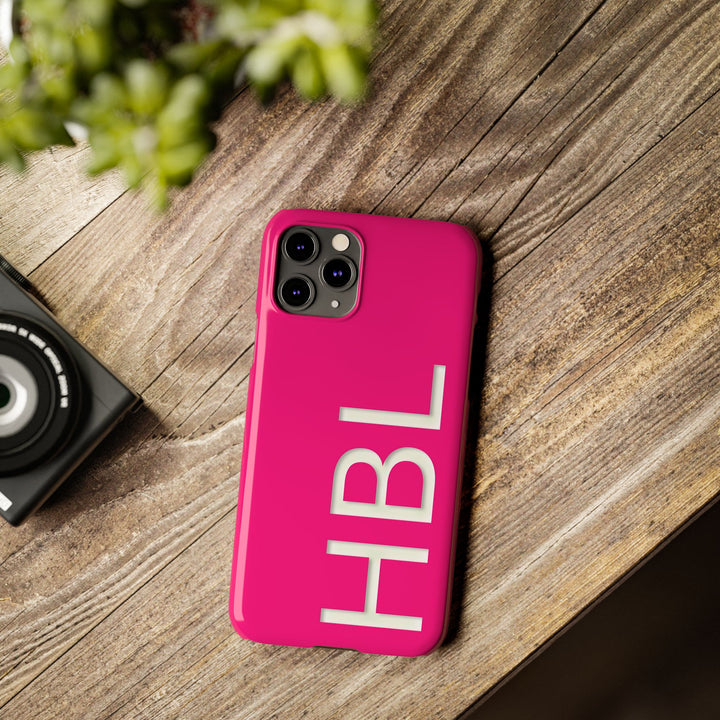 Slim Custom Personalized Pink Gift for Her Cute Phone Cases for Iphone 16 Pro Max | iPhone 15 Case | iPhone 15 Pro Max Case, Iphone 14, 13, 12, 11, 10, 8, 7 - Studio40ParkLane