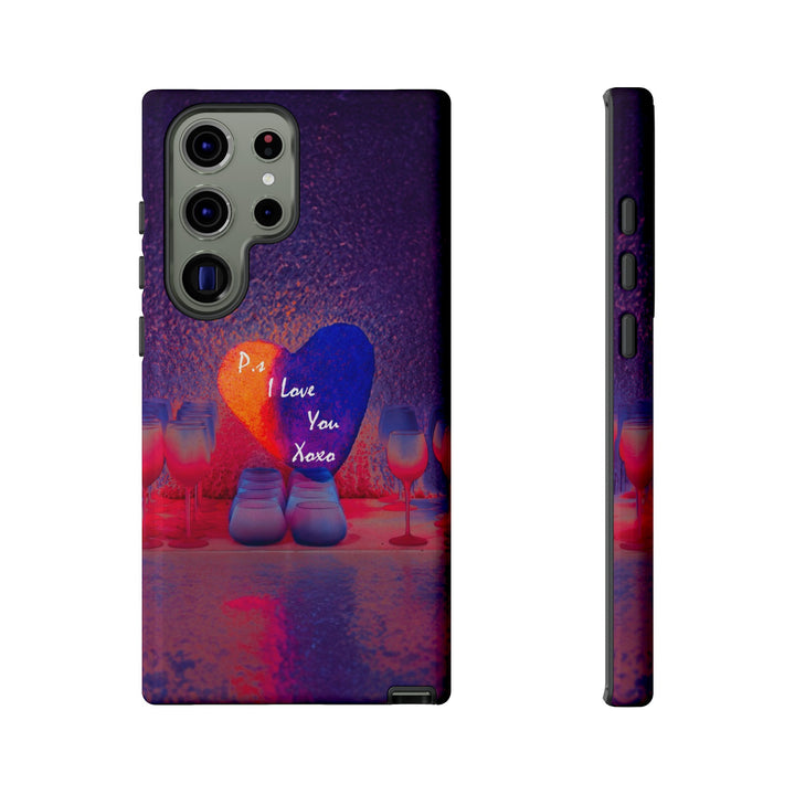 Cute Samsung Case | Cool Iphone Case | PS I love You - Heart, Samsung S24, S23, S22, S21, IPhone 15 Case | Iphone 14 Case, Iphone 13 Case - Studio40ParkLane
