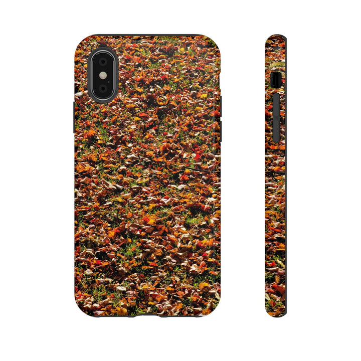 Impact Resistant, Fall Leaves Collage, Cute Phone Cases for Samsung S24, S23, S22, S21, IPhone 15 pro Iphone 14 pro Iphone 13 IPhone 12 Iphone 11 - Studio40ParkLane