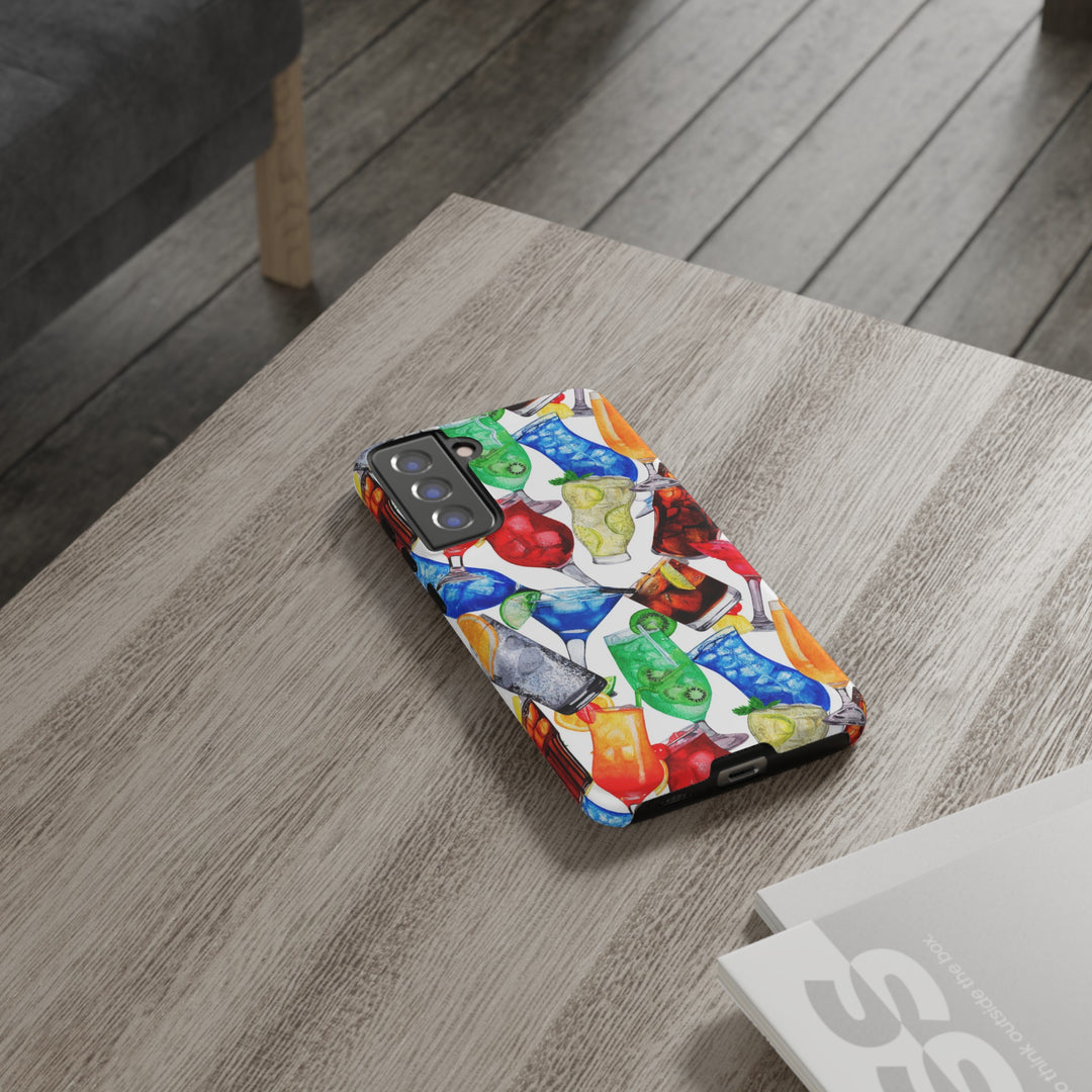Cute Samsung Case | Cool Iphone Case | Summer Fruit Cocktail, Samsung S24, S23, S22, S21, IPhone 15 Case | Iphone 14 Case, Iphone 13 Case - Studio40ParkLane