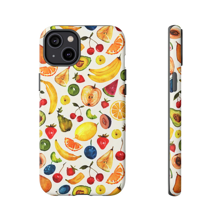 Impact Resistant, Mixed Fruits, Cute Phone Cases for Samsung S24, S23, S22, S21, IPhone 15 pro Iphone 14 pro Iphone 13 IPhone 12 Iphone 11 - Studio40ParkLane