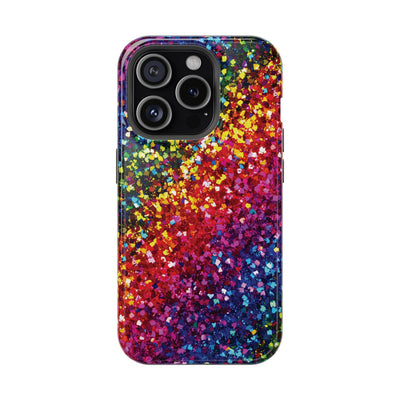 Non Glitter Color Composition Magsafe Cute Phone Case for Iphone Gift for Her,  | iPhone 15 Case | iPhone 15 Pro Max Case, Iphone 14, Iphone 14 Pro Max, Iphone 13, Iphone 16