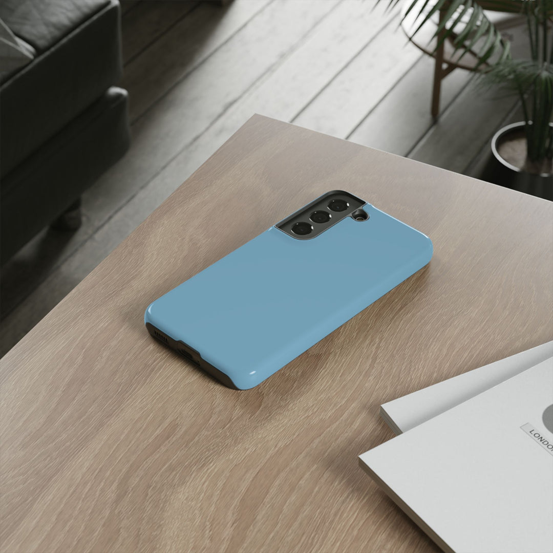 Premium Tough Sky Baby Blue Gift for Her Cute Phone Cases for Samsung S25 S24, S23, S22, S21, Iphone, 16, 15, 14, 13 Pro Max Ultra - Studio40ParkLane