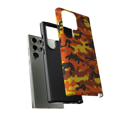 Impact Resistant, Fall camo Camouflage, Cute Phone Cases for Samsung S24, S23, S22, S21, IPhone 15 pro Iphone 14 pro Iphone 13 IPhone 12 Iphone 11