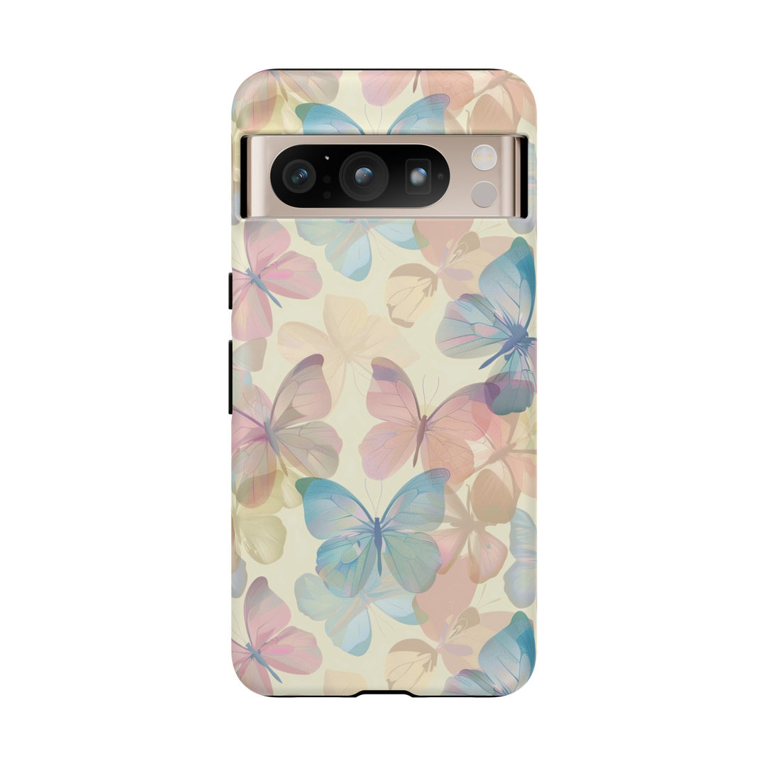 Cute Samsung Case | Cool Iphone Case | Summer Pastel Butterflies, Samsung S24, S23, S22, S21, IPhone 15 Case | Iphone 14 Case, Iphone 13 Case - Studio40ParkLane
