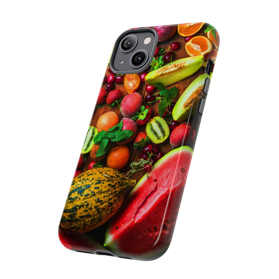 Fall Fruit Collage Cute Phone Case for, Samsung Galaxy S24, S23, S22, S21, IPhone 16 Case | Iphone 15, Iphone 14, IPhone 13 Case Mom Dad Gift - Studio40ParkLane