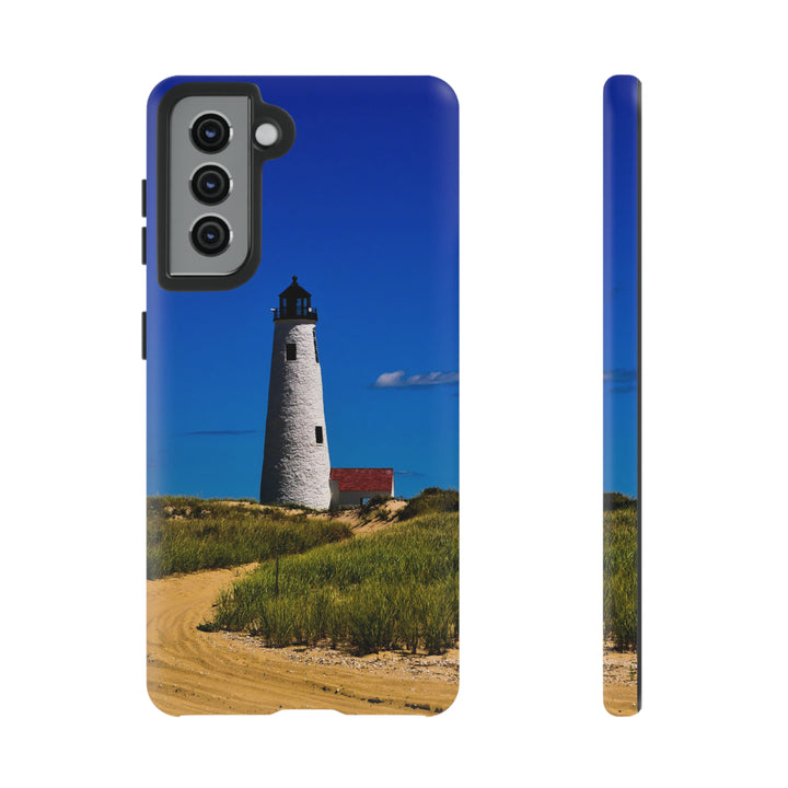 Cute Samsung Phone Case | Aesthetic Samsung Phone Case | Lighthouse Beach | Galaxy S23, S22, S21, S20 | Luxury Double Layer | Cool - Studio40ParkLane