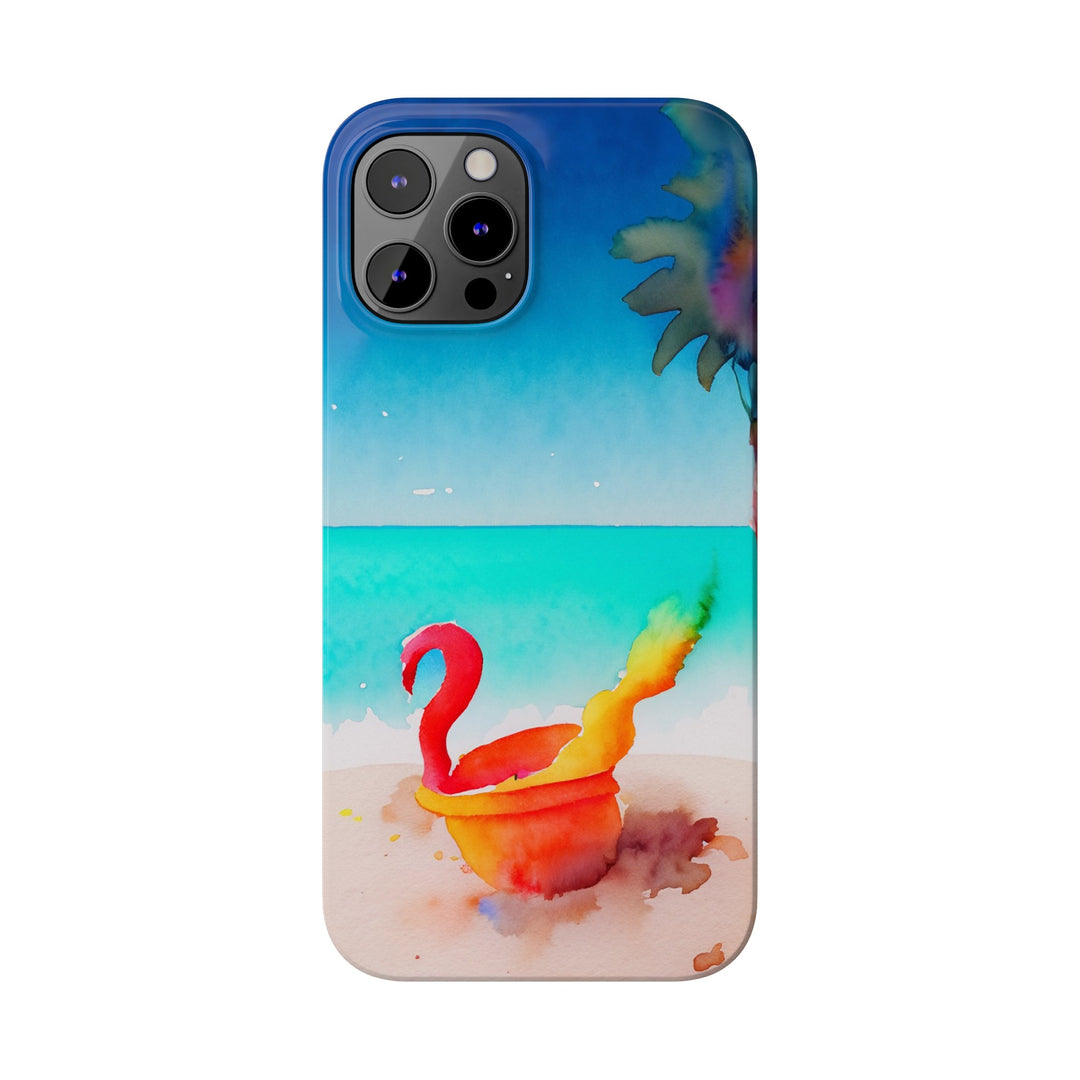 Slim Cute Phone Cases for Iphone - | iPhone 15 Case | iPhone 15 Pro Max Case, Iphone 14 Case, Iphone 14 Pro Max, Iphone 13, Summer Beach Bucket - Studio40ParkLane