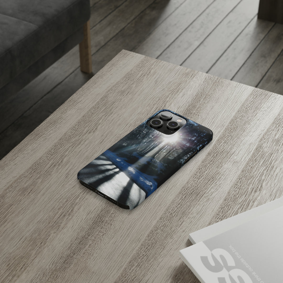 Slim Cute Phone Cases for Iphones - | iPhone 15 Case | iPhone 15 Pro Max Case, Iphone 14 Case, Iphone 14 Pro Max, Iphone 13, Winter Morning Sun - Studio40ParkLane