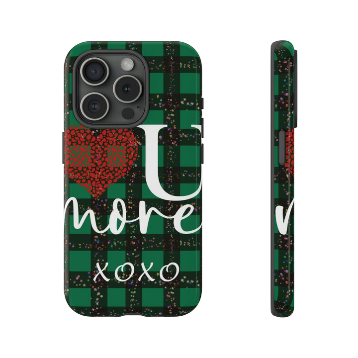 Cute IPhone Case | iPhone 15 Case | iPhone 15 Pro Max Case, Iphone 14 Case, Iphone 14 Pro Max Case IPhone Case for Art Lovers, Love You Green - Studio40ParkLane