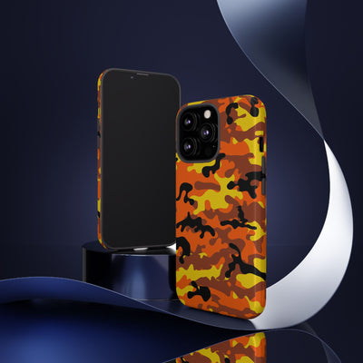 Impact Resistant, Fall camo Camouflage, Cute Phone Cases for Samsung S24, S23, S22, S21, IPhone 15 pro Iphone 14 pro Iphone 13 IPhone 12 Iphone 11