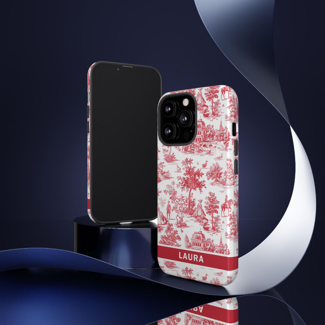Premium Tough Personalized Initial Custom Gift Cute Phone Cases for Samsung Galaxy S24, S23, S22, S21 Plus, Ultra, Iphone 16, 15, 14 Pro Max - Studio40ParkLane