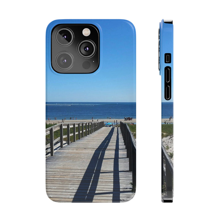 Slim Cute Phone Cases for Iphone - | iPhone 15 Case | iPhone 15 Pro Max Case, Iphone 14 Case, Iphone 14 Pro Max, Iphone 13, Summer Beach Walk - Studio40ParkLane