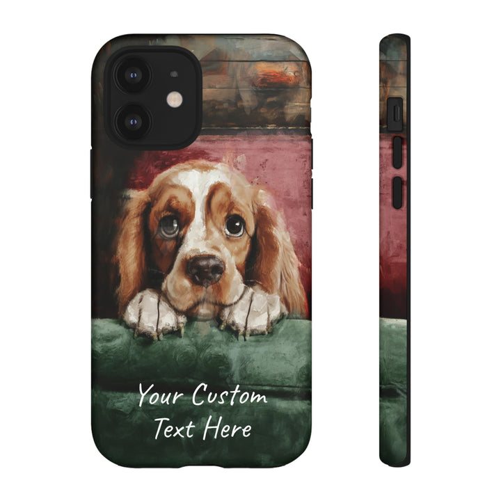 Personalize this Cute IPhone Case | Cocker Spaniel iPhone Case, iPhone 15 Case | iPhone 15 Case, Iphone 14 Case, Iphone 14 Pro Max Case - Studio40ParkLane