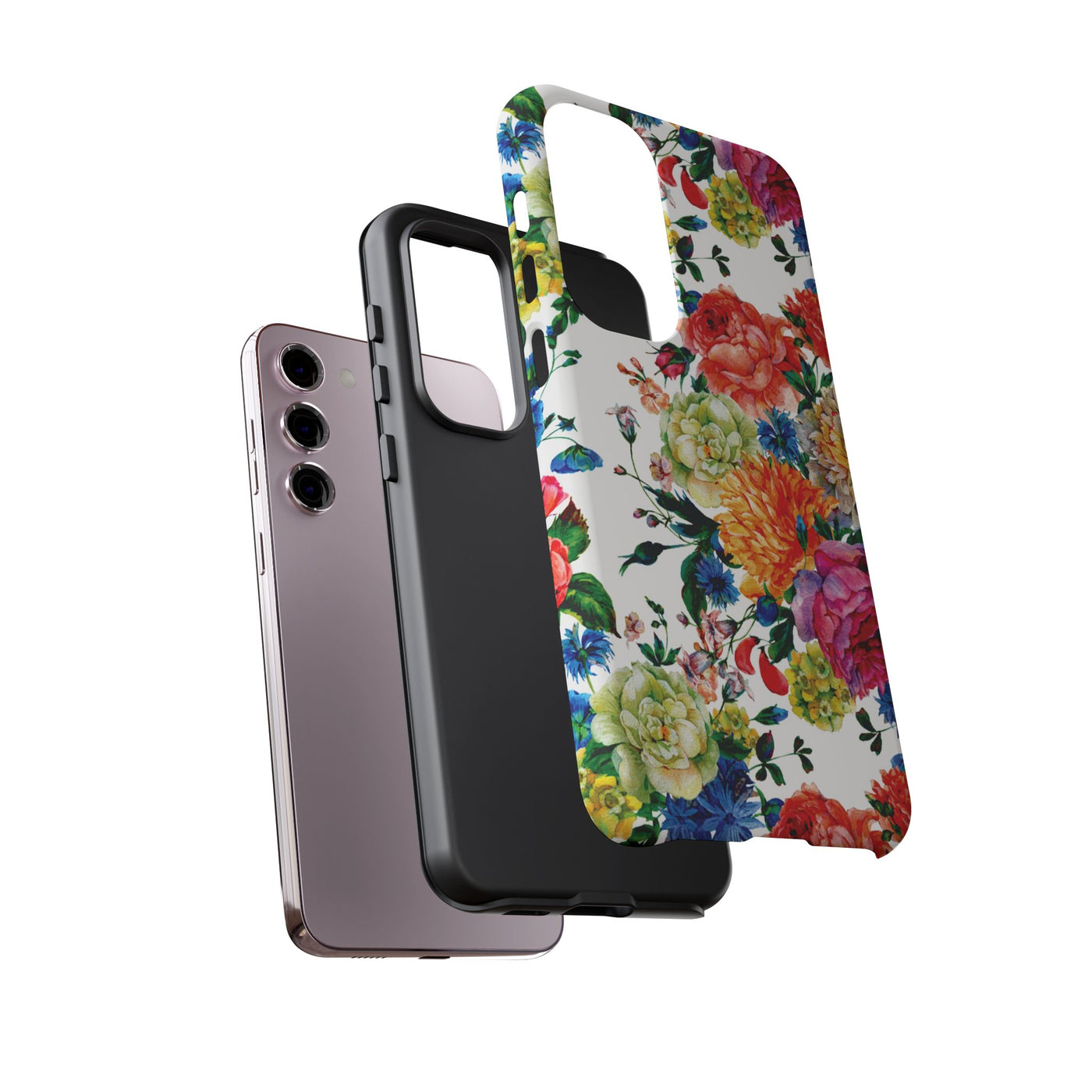 Premium Tough Spring Flowers Cute Phone Cases for Samsung S24, S23, S22, S21, S20, Plus and Ultra, Iphone 16 Pro Max,15, 14, 13, 12, 11, 10 - Studio40ParkLane