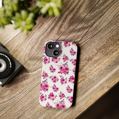 Slim Spring Flowers Gift for Her Cute Phone Cases for Iphone 16 Pro Max | iPhone 15 Case | iPhone 15 Pro Max Case, Iphone 14, 13, 12, 11, 10, 8, 7 - Studio40ParkLane