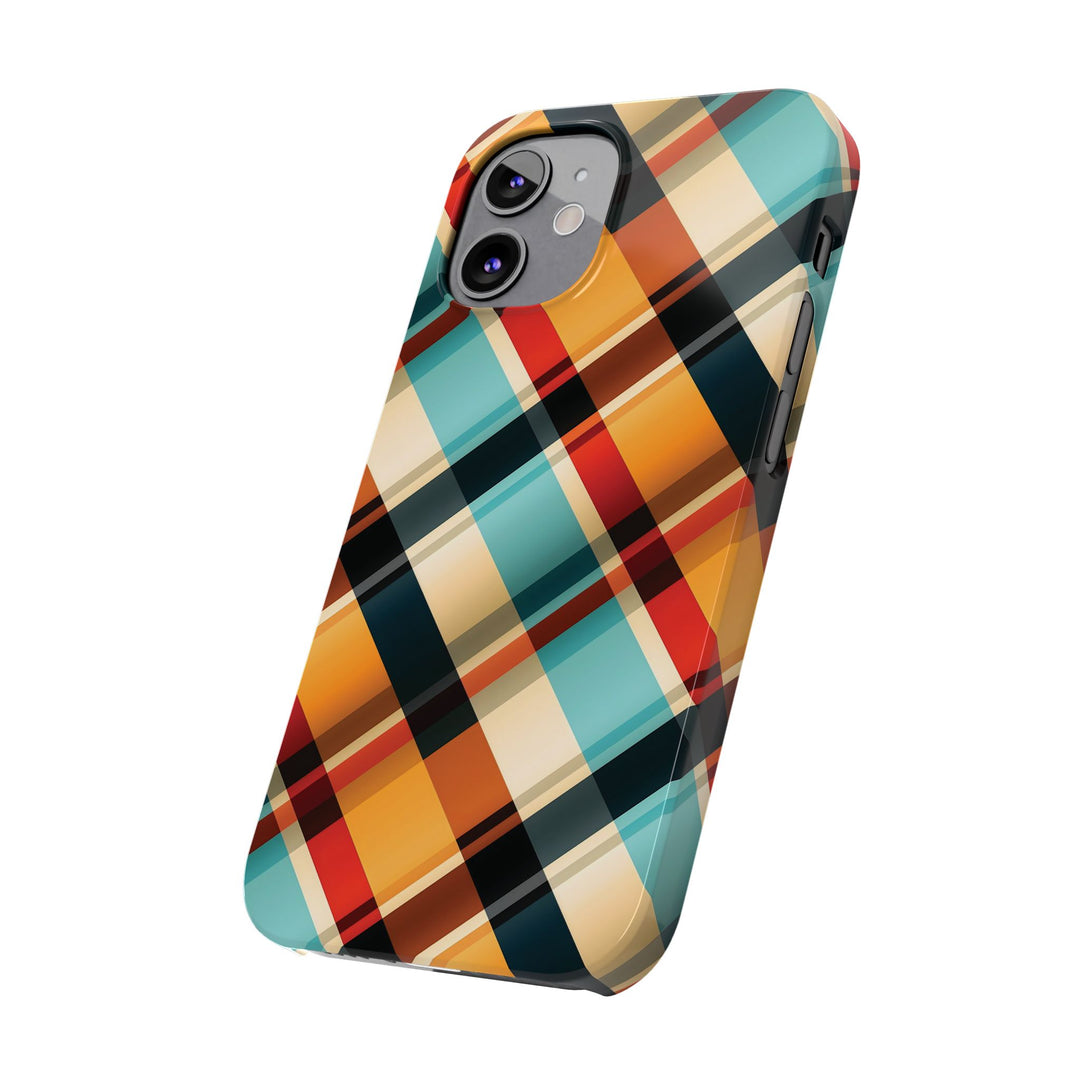 Slim Checkered Plaid Gift for Her Cute Phone Cases for Iphone 16 Pro Max | iPhone 15 Case | iPhone 15 Pro Max Case, Iphone 14, 13, 12, 11, 10, 8, 7 - Studio40ParkLane