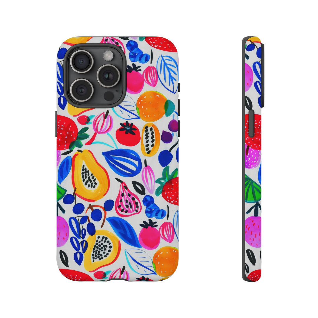 Summer Fruit Cute Tough Phone Case - For Apple iPhone 17, 16 Pro Max, 15 Pro Max, 14 Plus 13 Pro 12, Samsung Galaxy S26, S25, S24 Plus Ultra