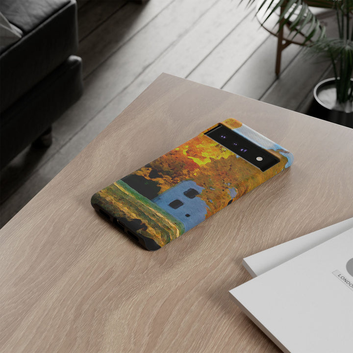 Impact Resistant, Fall Leaves Watercolor, Cute Phone Cases for Samsung S24, S23, S22, S21, IPhone 15 pro Iphone 14 pro Iphone 13 IPhone 12 Iphone 11 - Studio40ParkLane