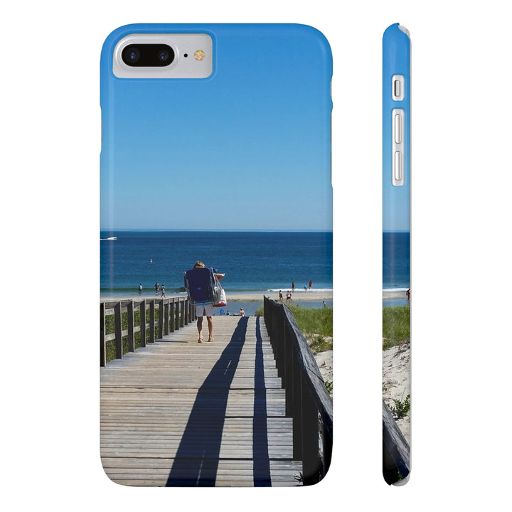 Slim Cute Phone Cases for Iphone - | iPhone 15 Case | iPhone 15 Pro Max Case, Iphone 14 Case, Iphone 14 Pro Max, Iphone 13, Summer Beach Walk - Studio40ParkLane