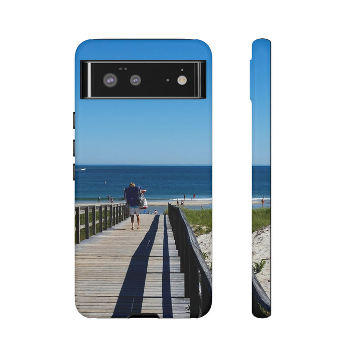 Cute Samsung Case | Cool Iphone Case | Summer Beach Walk, Samsung S24, S23, S22, S21, IPhone 15 Case | Iphone 14 Case, Iphone 13 Case - Studio40ParkLane