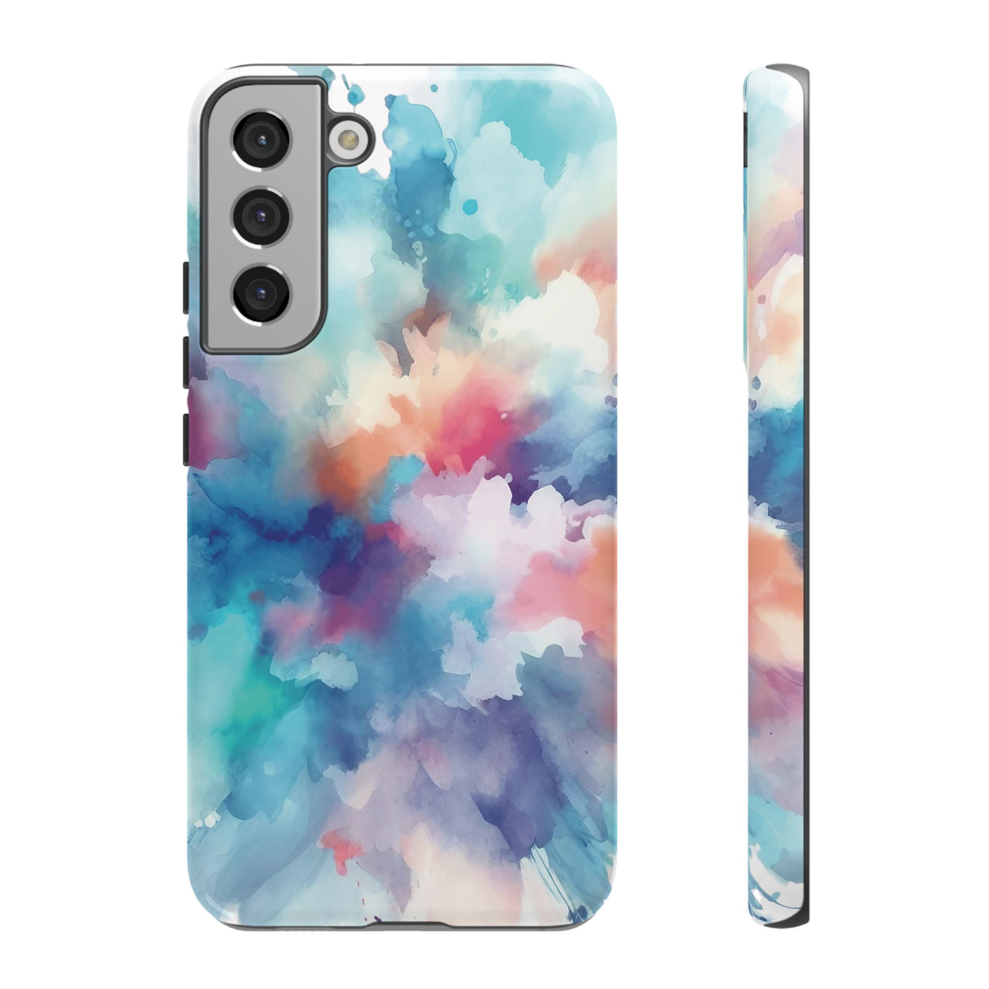 Premium Tough Paint Splash Gift for Her Cute Phone Cases for Samsung and Iphone, 16, 15, 14, S24, S23, S22, S21, S20, Plus, Ultra, Pro