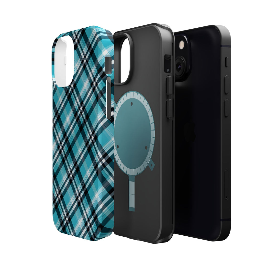 Checkered Plaid Magsafe Gift for Her Cute Phone Case for Iphone, | iPhone 16 | iPhone 15 Pro Max, Iphone 14 Pro Max, 13 12 11 10 9 8 7 - Studio40ParkLane