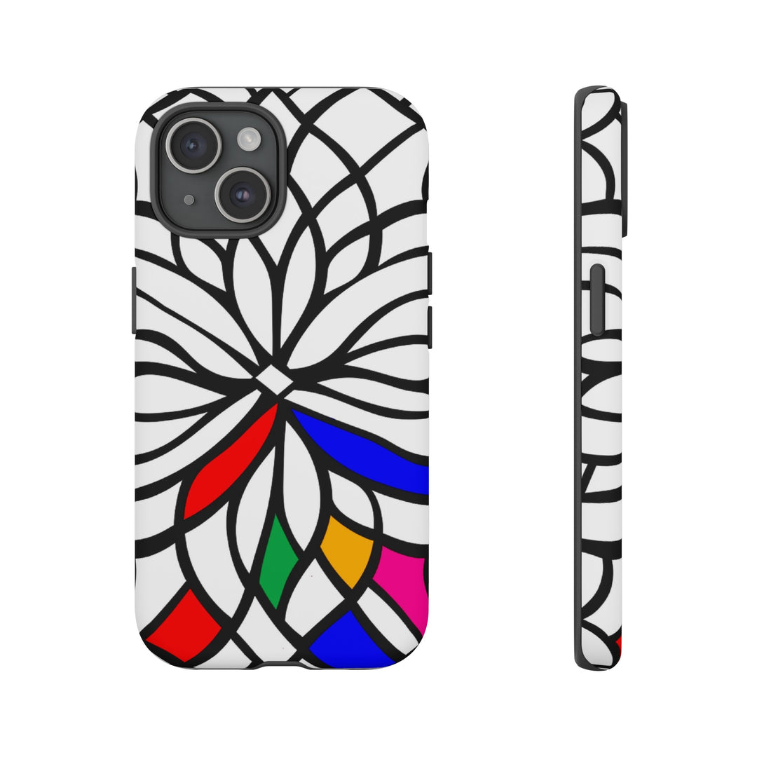 Impact Resistant, Colored Mosaic, Cute Phone Cases for Samsung S24, S23, S22, S21, IPhone 15 pro Iphone 14 pro Iphone 13 IPhone 12 Iphone 11 - Studio40ParkLane