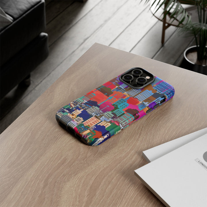 Cute Samsung Case | Cool Iphone Case | Summer City Skyline, Samsung S24, S23, S22, S21, IPhone 15 Case | Iphone 14 Case, Iphone 13 Case - Studio40ParkLane