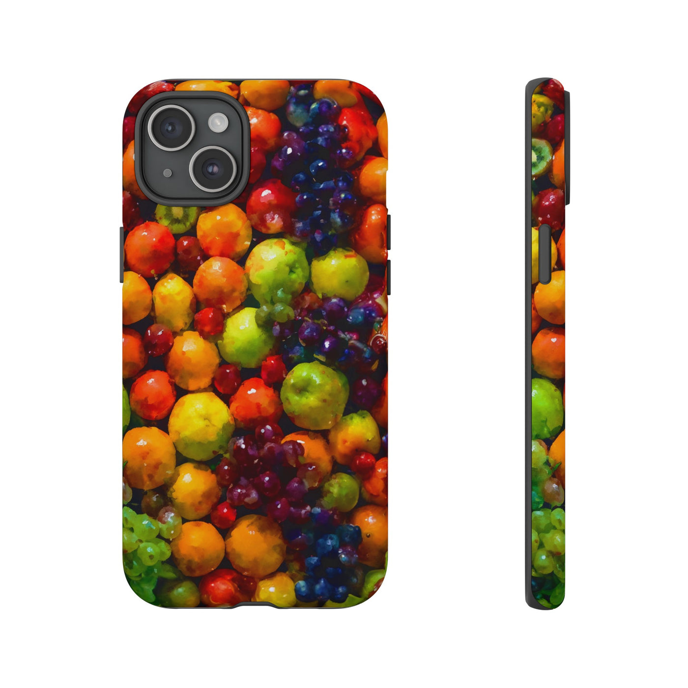 Impact Resistant, Fall Fruit, Cute Phone Cases for Samsung S24, S23, S22, S21, IPhone 15 pro Iphone 14 pro Iphone 13 IPhone 12 Iphone 11