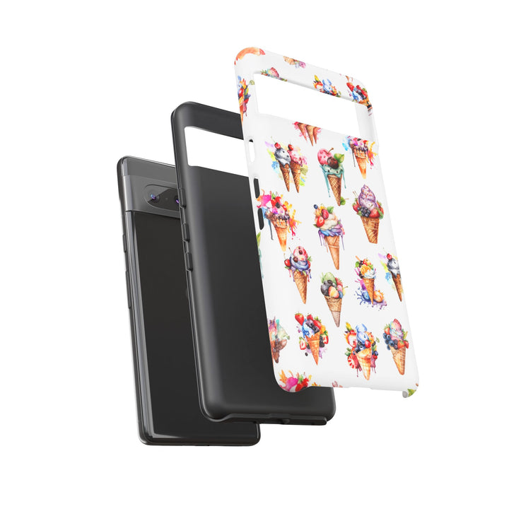 Impact Resistant, Summer Icecream, Cute Phone Cases for Samsung S24, S23, S22, S21, IPhone 15 pro, Iphone 14 pro, Iphone 13 IPhone 12, Iphone 11 - Studio40ParkLane