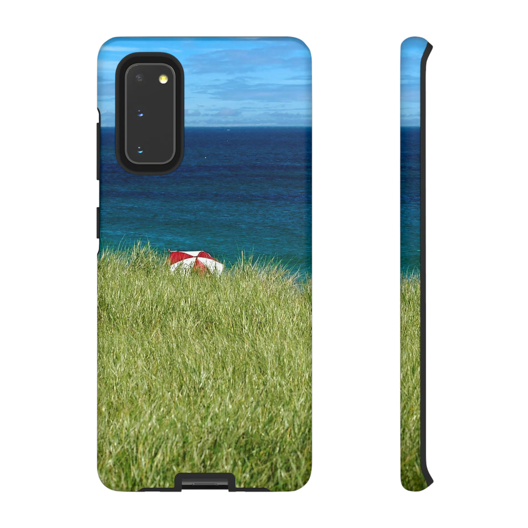 Cute Samsung Phone Case | Aesthetic Samsung Phone Case | Beach Umbrella | Galaxy S23, S22, S21, S20 | Luxury Double Layer | Cool - Studio40ParkLane