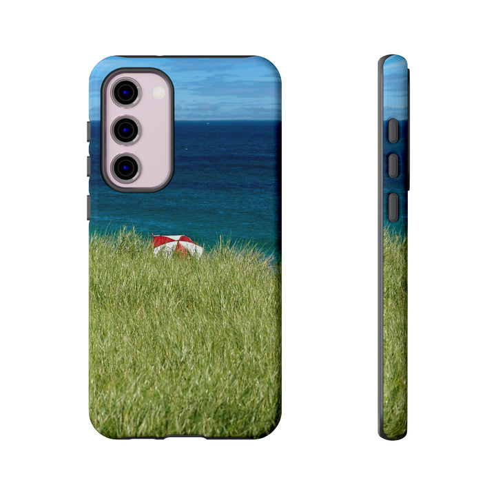 Cute Samsung Phone Case | Aesthetic Samsung Phone Case | Beach Umbrella | Galaxy S23, S22, S21, S20 | Luxury Double Layer | Cool - Studio40ParkLane