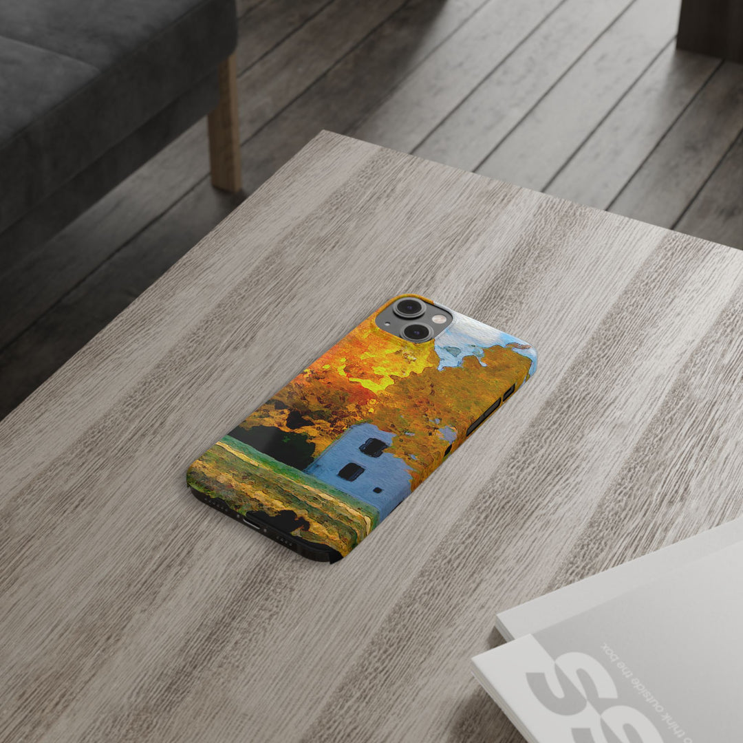 Slim Cute Phone Cases for Iphone - | iPhone 15 Case | iPhone 15 Pro Max Case, Iphone 14 Case, Iphone 14 Pro Max, Iphone 13, New England Fall Leaves - Studio40ParkLane