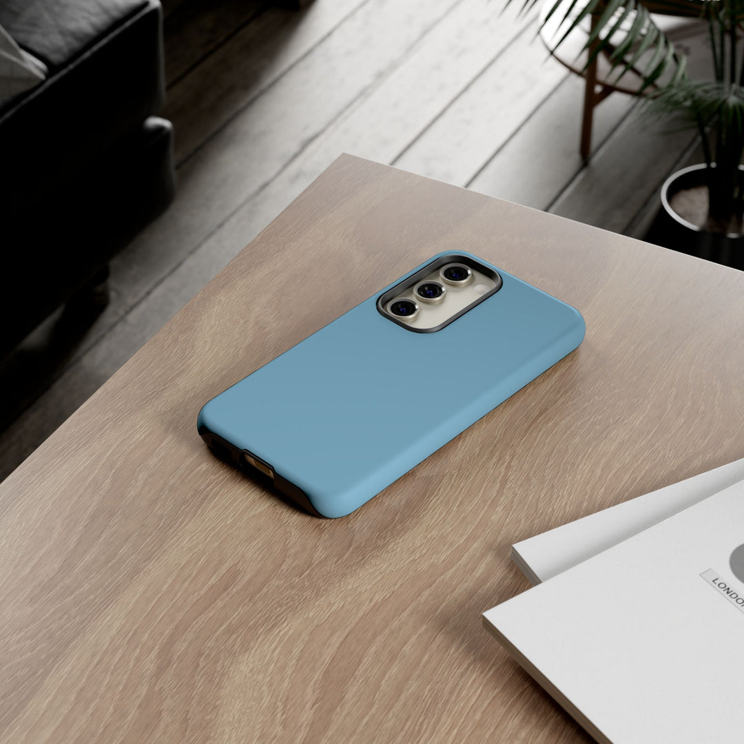 Premium Tough Sky Baby Blue Gift for Her Cute Phone Cases for Samsung S25 S24, S23, S22, S21, Iphone, 16, 15, 14, 13 Pro Max Ultra - Studio40ParkLane