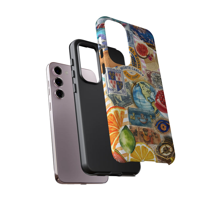Cute European Summer Collage Phone Case, for IPhone 16 Case | Iphone 15, Iphone 14, IPhone 13 Case, 11 8 7, Samsung Galaxy S24, S23, S22, S21 Extra Protective - Studio40ParkLane