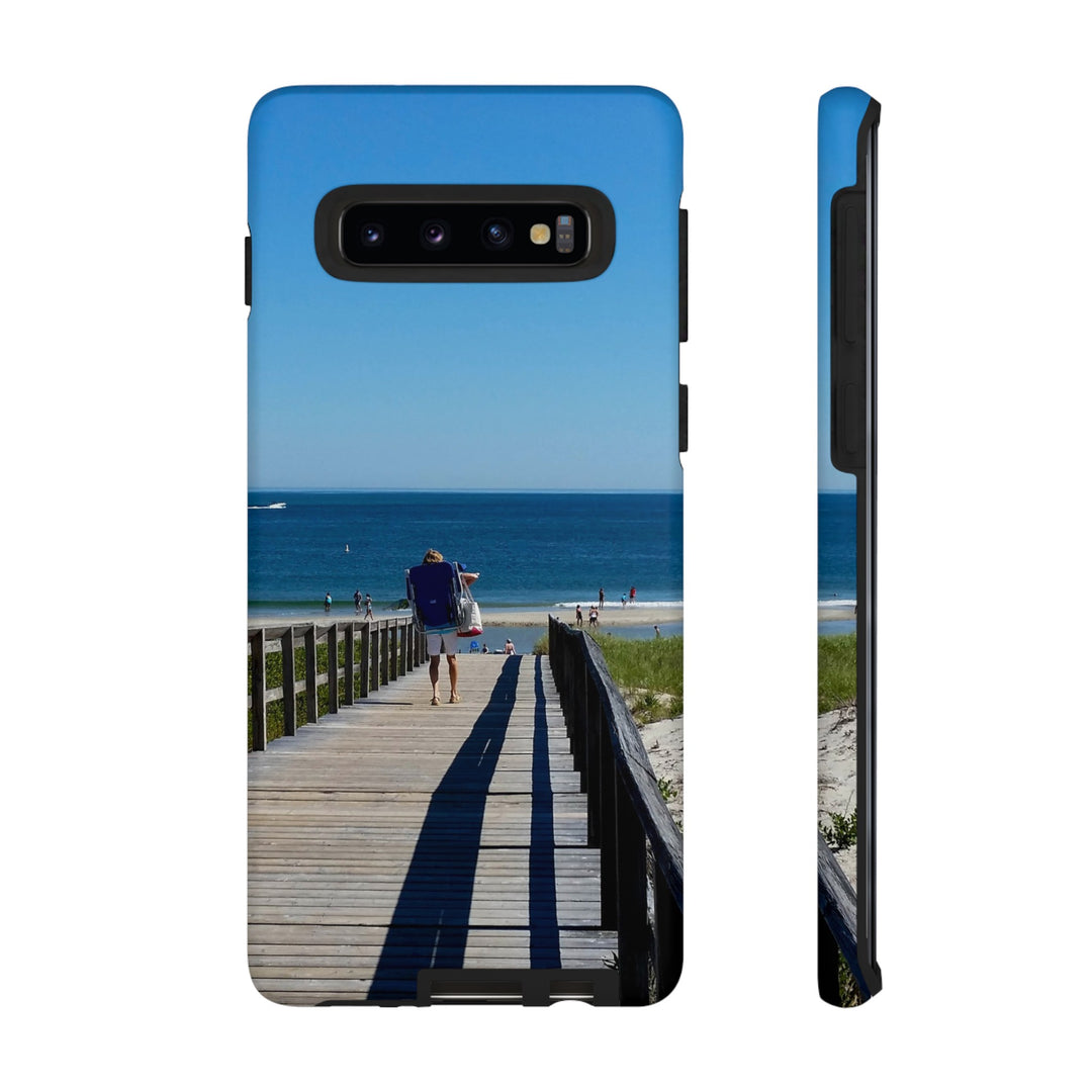 Cute Samsung Case | Cool Iphone Case | Summer Beach Walk, Samsung S24, S23, S22, S21, IPhone 15 Case | Iphone 14 Case, Iphone 13 Case - Studio40ParkLane