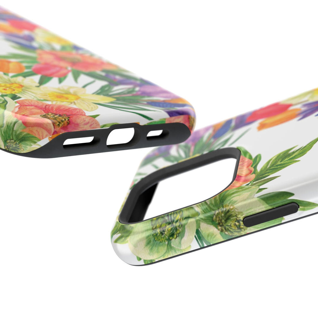 Spring Flowers Magsafe Cute Phone Case for Iphone Gift for Her, iPhone 16 Case iPhone 15 Pro Max Case, Iphone 14, Iphone 14 Pro Max, 13, 12 - Studio40ParkLane