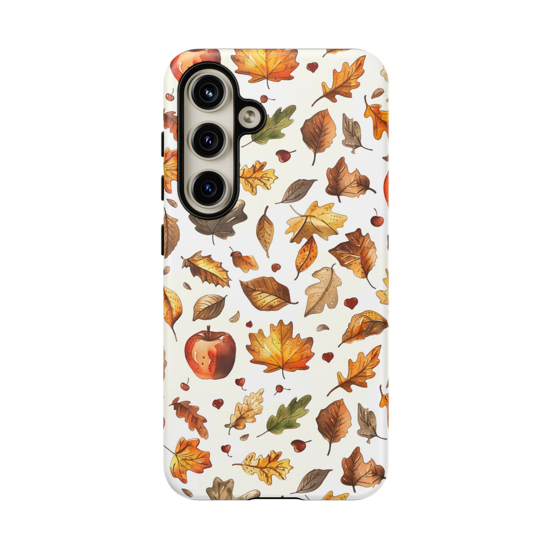Autumn Fall Leaves Gift for Her Cute Phone Case for, Samsung Galaxy S24, S23, S22, S21, IPhone 16 Case | Iphone 15, Iphone 14, IPhone 13 Case - Studio40ParkLane