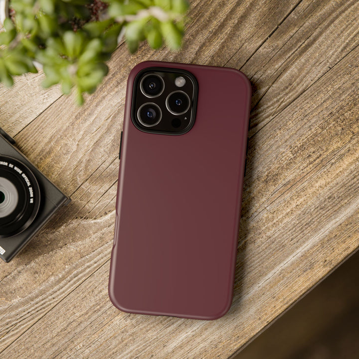 Premium Tough Burgundy Maroon Red Gift for Her Cute Phone Cases for Samsung S25 S24, S23, S22, S21, Iphone, 16, 15, 14, 13 Pro Max Ultra - Studio40ParkLane