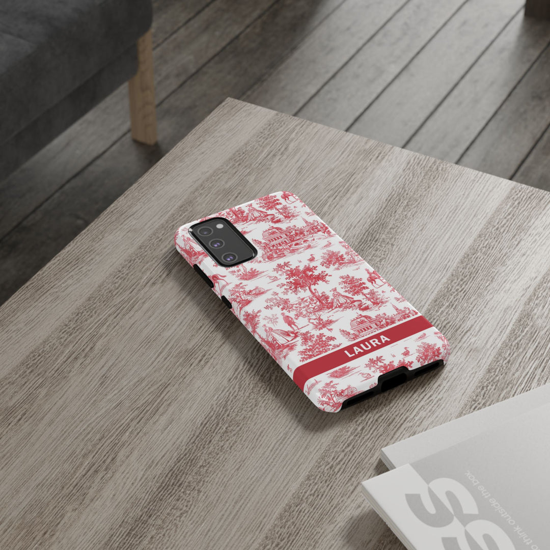 Premium Tough Personalized Initial Custom Gift Cute Phone Cases for Samsung Galaxy S24, S23, S22, S21 Plus, Ultra, Iphone 16, 15, 14 Pro Max - Studio40ParkLane