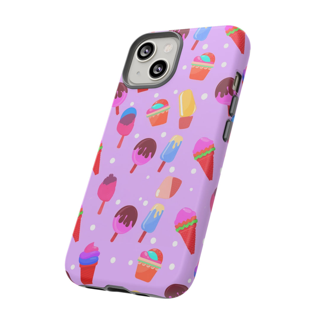 Cute Samsung Case | Cool Iphone Case | Summer Pink Ice - Cream, Samsung S24, S23, S22, S21, IPhone 15 Case | Iphone 14 Case, Iphone 13 Case - Studio40ParkLane