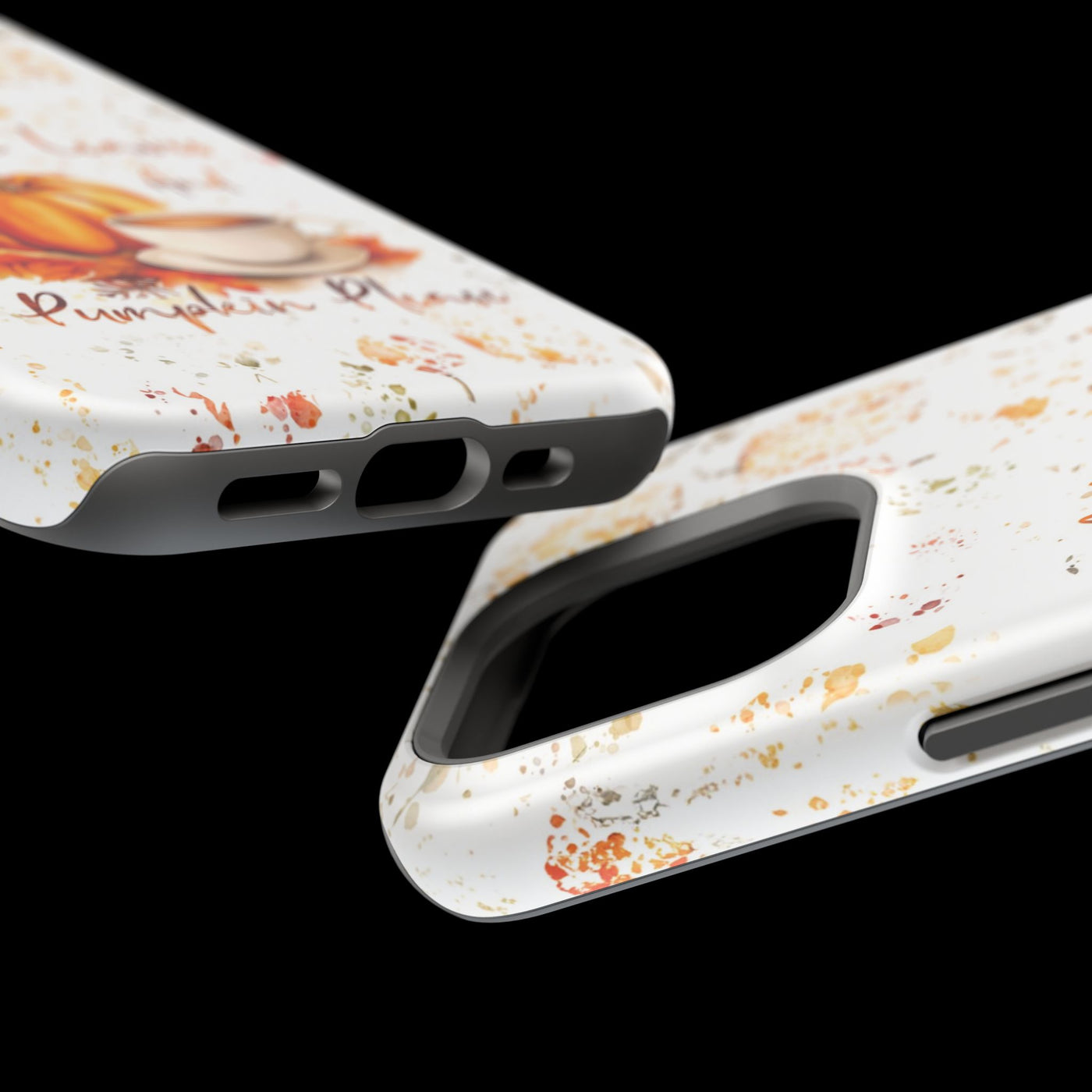 Fall Leaves Pumpkins Tough Magsafe Cute Phone Cases for Iphone | iPhone 15 Case | iPhone 15 Pro Max Case, Iphone 14, Iphone 14 13 12 11 10 9 8 7 - Studio40ParkLane