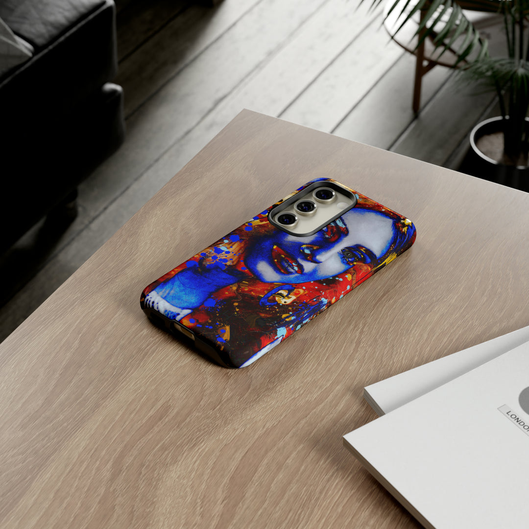 Cute Samsung Phone Case | Aesthetic Samsung Phone Case | Galaxy S23, S22, S21, S20 | Marble Splash Face, Protective Phone Case - Studio40ParkLane