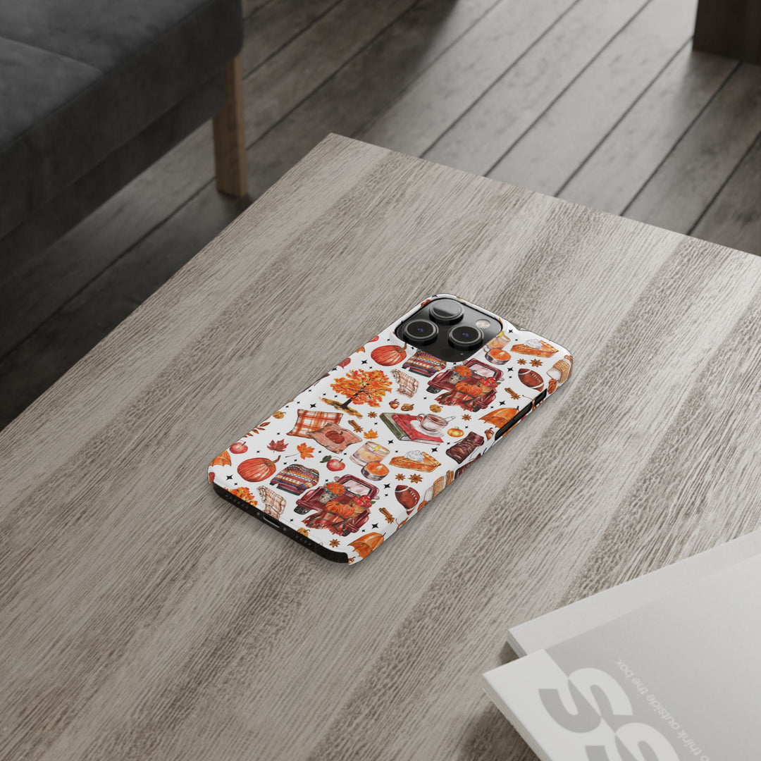 Slim Cute Fall Phone Cases Gift for Her Coquette Collage for Iphone 16 | iPhone 15 Case | iPhone 15 Pro Max Case, Iphone 14 Case, Iphone 13, Slim - Studio40ParkLane