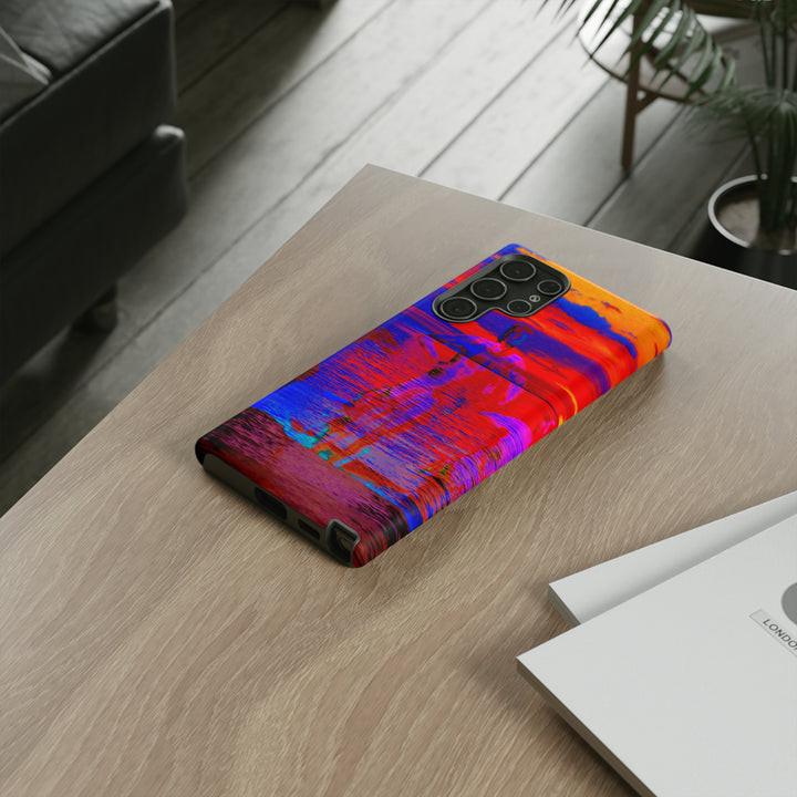 Cute Samsung Phone Case | Aesthetic Samsung Phone Case | Dance Sunset Colorful | Galaxy S23, S22, S21, S20 | Luxury Double Layer | Cool - Studio40ParkLane