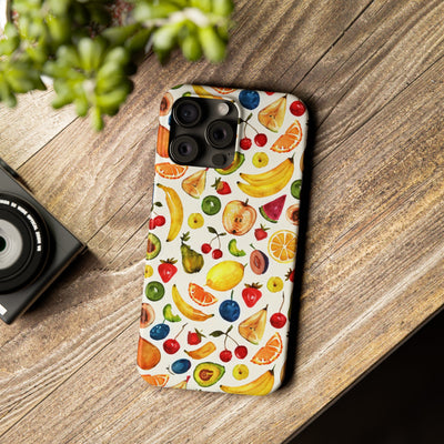 Fruit Mix Display Slim Cute Phone Cases for Iphone  | iPhone 15 Case | iPhone 15 Pro Max Case, Iphone 14, Iphone 14 Pro Max, Iphone 13